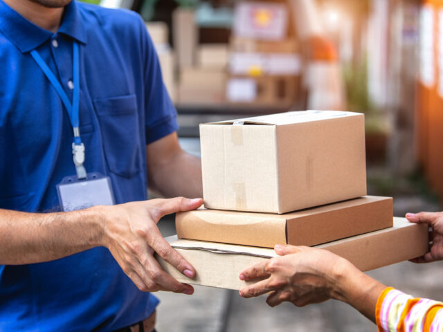 Entrega de paquetería